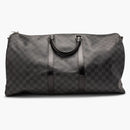 Louis Vuitton Keepall Bandouliere Damier Graphite 55 Black/gray