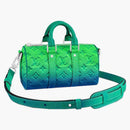 Louis Vuitton Keepall Xs Taurillon Illusion Blue/green