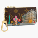 Louis Vuitton Key Pouch Vivienne Holiday Monogram Canvas/pink