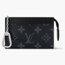 Louis Vuitton Key Pouch Voyage Monogram Eclipse