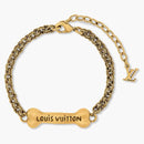 Louis Vuitton Lv Bone Bracelet Gold