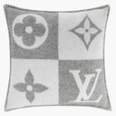 Louis Vuitton Lv Checkmate Cushion Grey