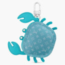 Louis Vuitton Lv Crab Bag Charm Blue