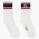 Louis Vuitton Lv Crest Socks White