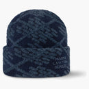 Louis Vuitton Lv Crush Damier Argyle Beanie Bleu Denim