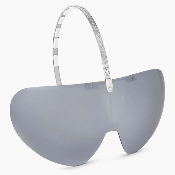 Louis Vuitton Lv Fiction Mask Sunglasses Silver (z2029u)