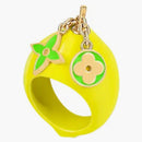 Louis Vuitton Lv Fruits Lemon Ring Medium Yellow/green