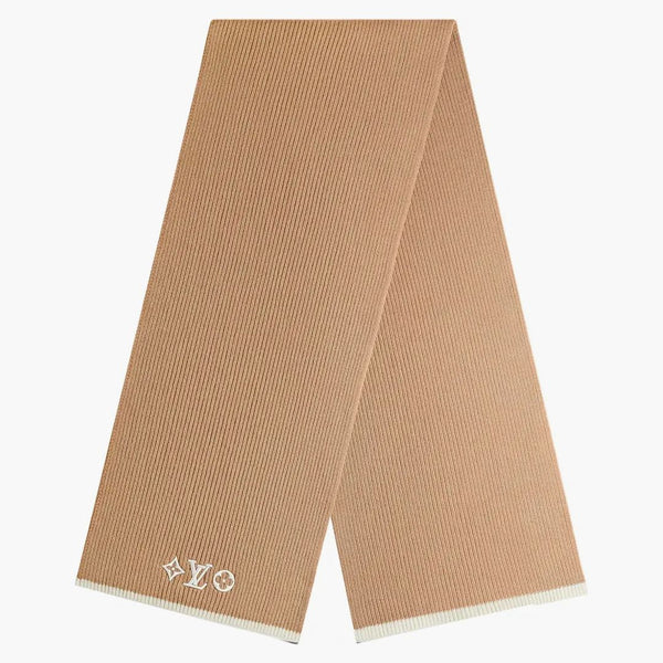 Louis Vuitton Lv Headline Scarf Camel Brown