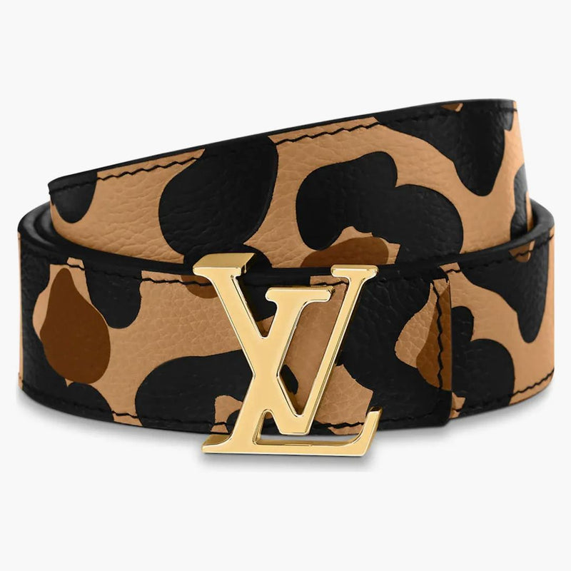 Louis Vuitton Lv Iconic 30mm Reversible Belt Wild At Heart Black