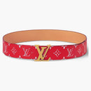 Louis Vuitton Lv Initiales 40mm Reversible Belt Red