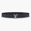 Louis Vuitton Lv Initiales Reversible Belt Damier Cobalt 40mm Blue/black