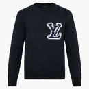 Louis Vuitton Lv Intarsia Crewneck Navy