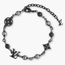 Louis Vuitton Lv Pearls Bracelet Black