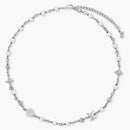 Louis Vuitton Lv Pearls Necklace Silver