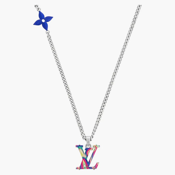 Louis Vuitton Lv Psychedelic Necklace Rainbow