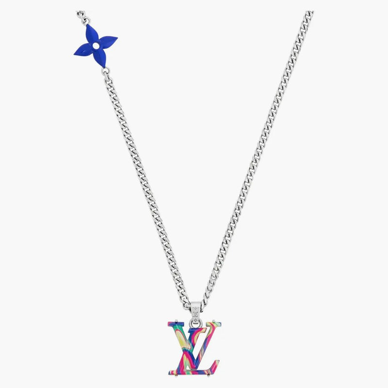 Louis Vuitton Lv Psychedelic Necklace Rainbow