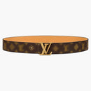 Louis Vuitton Lv Pyramide This Is Not Mng 40mm Reversible Belt Blurry Monogram Brown