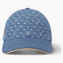 Louis Vuitton Lv Remix Cap Denim Blue