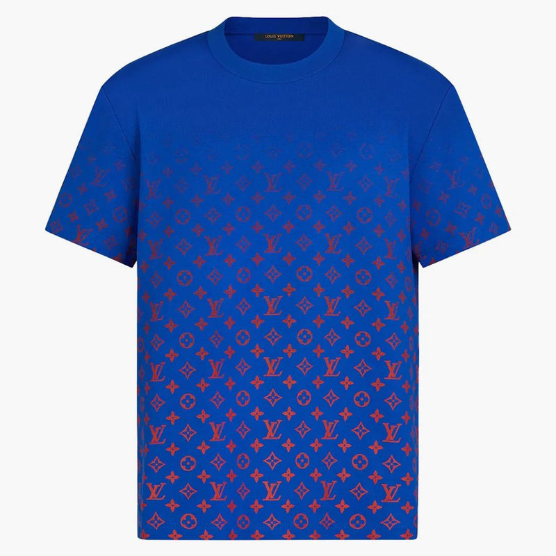 Louis Vuitton Lvse Monogram Gradient T-shirt Blue/france