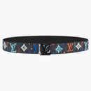 Louis Vuitton Lv Shape 40mm Reversible Belt Lv Graffiti Multicolor