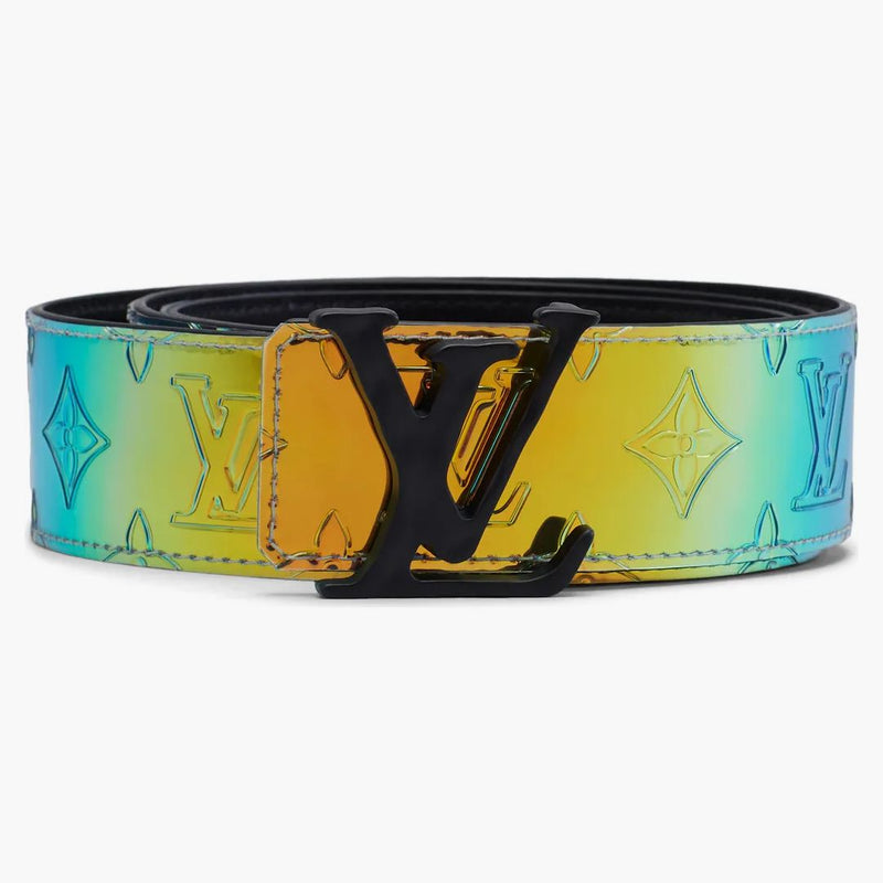 Louis Vuitton Lv Shape Reversible Belt Monogram 40mm Prism/black