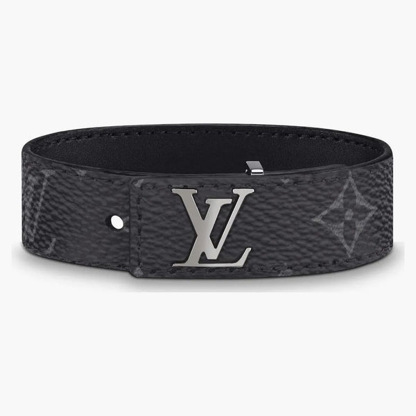 Louis Vuitton Lv Slim Bracelet Monogram Eclipse Black