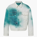 Louis Vuitton Lv Spray Denim Jacket Multicolor