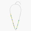 Louis Vuitton Lv Sunrise Necklace Silver/green