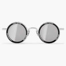 Louis Vuitton Lv Supervision Metal Round Sunglasses Silver