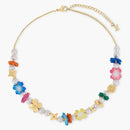 Louis Vuitton Lv Surfin' Flower Necklace Multicolor
