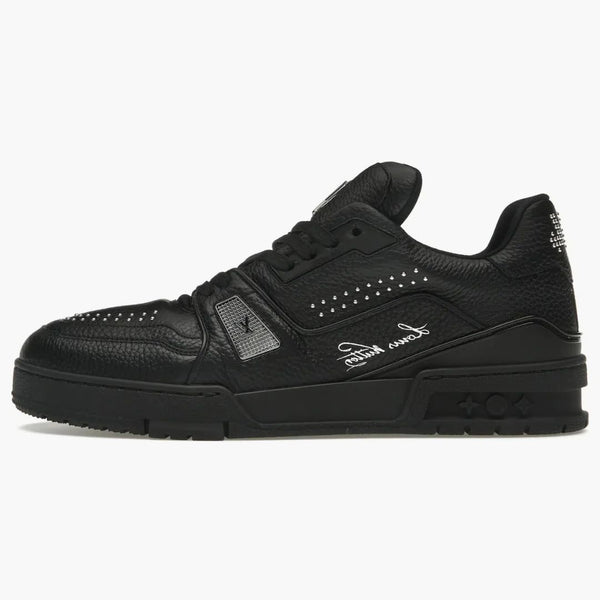 Louis Vuitton Lv Trainer Black Calf Leather