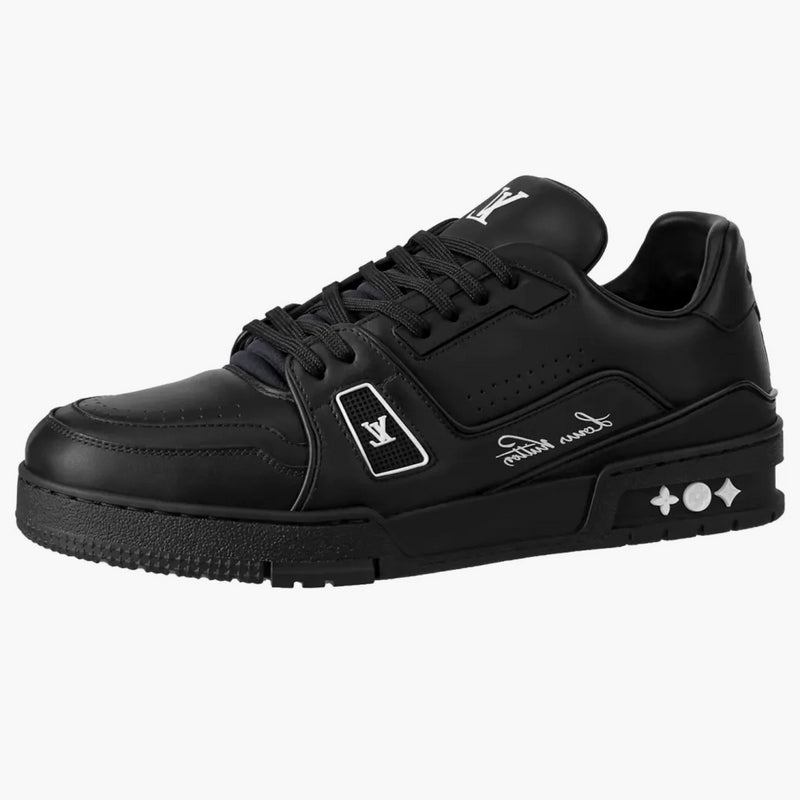 Louis Vuitton Lv Trainer Black Wool
