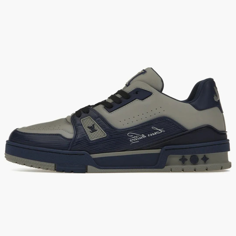 Louis Vuitton Lv Trainer Marine Grey