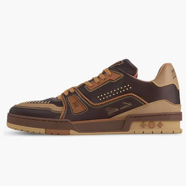 Louis Vuitton Lv Trainer Marron Brown