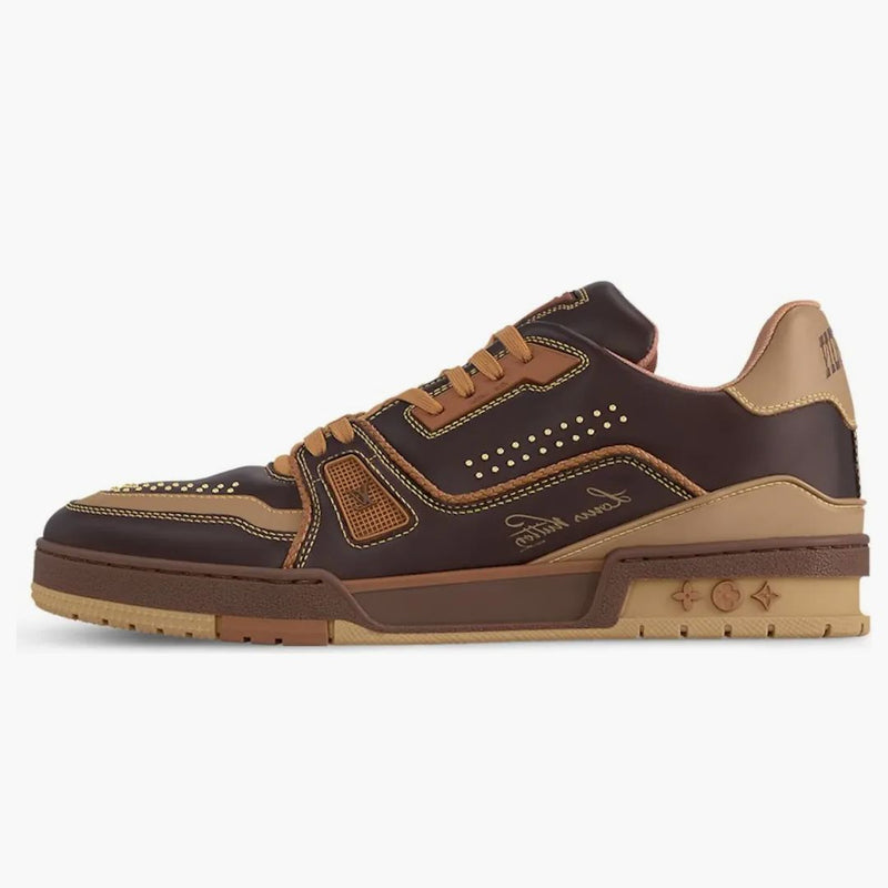 Louis Vuitton Lv Trainer Marron Brown