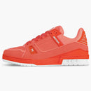 Louis Vuitton Lv Trainer Orange White