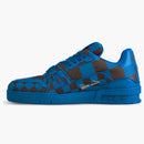Louis Vuitton Lv Trainer Sneaker Damier Pop Blue