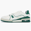 Louis Vuitton Lv Trainer Sneaker Low White Green