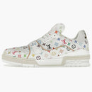 Louis Vuitton Lv Trainer Takashi Murakami White