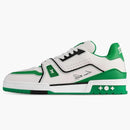 Louis Vuitton Lv Trainer White Green