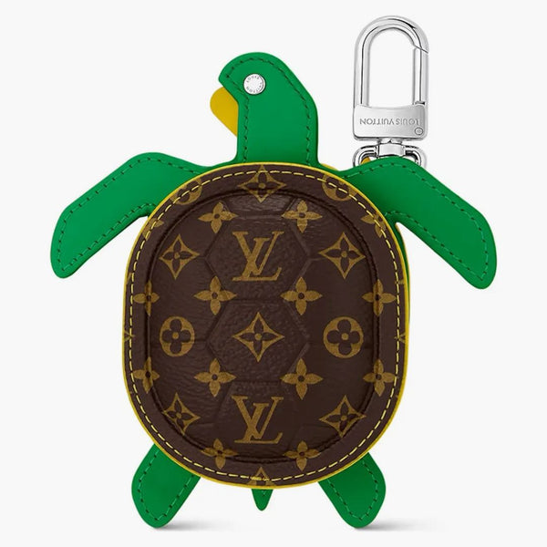 Louis Vuitton Lv Turtle Pouch Bag Charm Brown