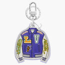 Louis Vuitton Lv Varsity Jacket Illustre Bag Charm Keyholder Multicolor
