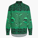 Louis Vuitton Lv Wax Oversized Business Shirt Green