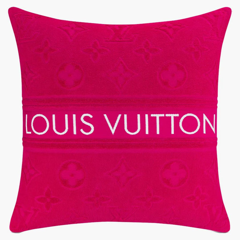 Louis Vuitton Lvacation Beach Pillow Fuchsia
