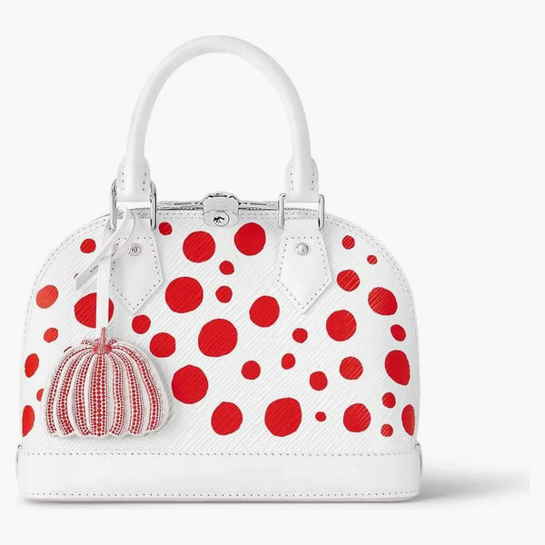 Louis Vuitton Lv X Yk Alma Bb White/red