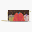Louis Vuitton Lv X Yk Felicie Pochette Pumpkin Print