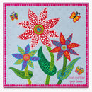 Louis Vuitton Lv X Yk Flowers Square 45 Blue