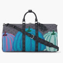 Louis Vuitton Lv X Yk Keepall 55 Pumpkin Print