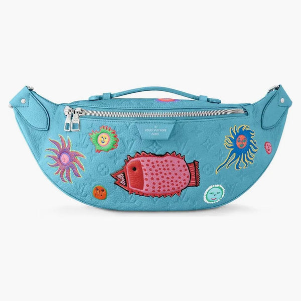 Louis Vuitton Lv X Yk Maxi Bumbag Blue