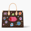Louis Vuitton Lv Xyk Onthego Mm Face Print And Embroidery
